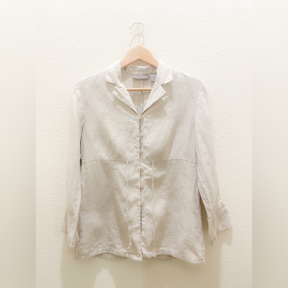 100% Linen Button Down